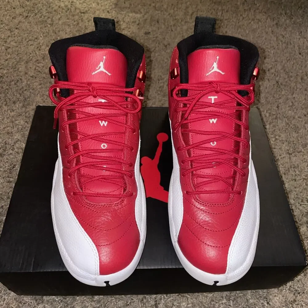Air Jordan 12 Retro High Gym Red/white Size 10
